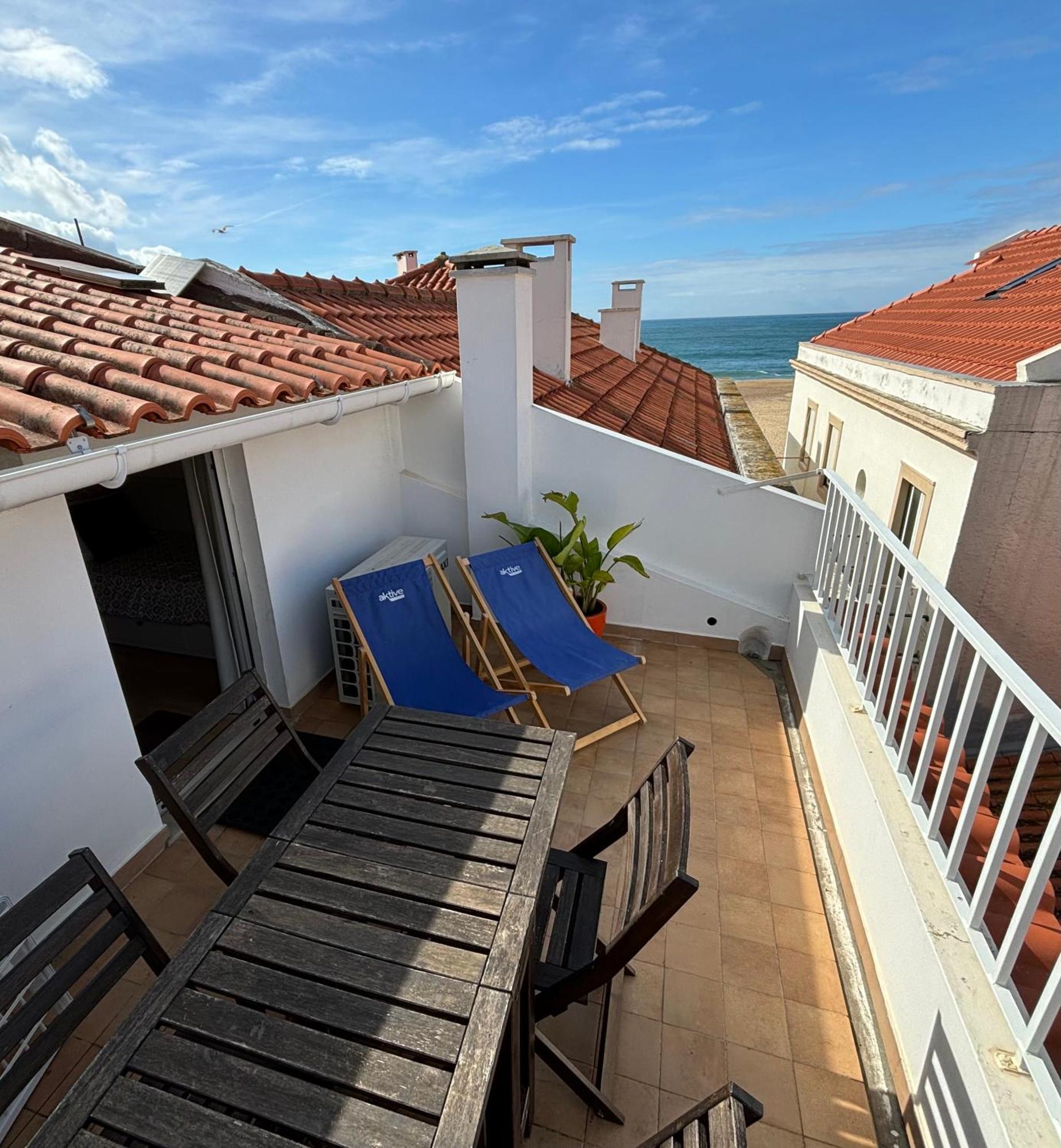 Апартаменты Casa Na Onda Liberdade Назаре Экстерьер фото